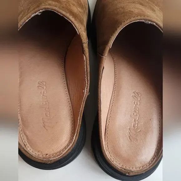 MADEWELL The Bradley Lugsole Mule in Nubock size 6 - Picture 4 of 11